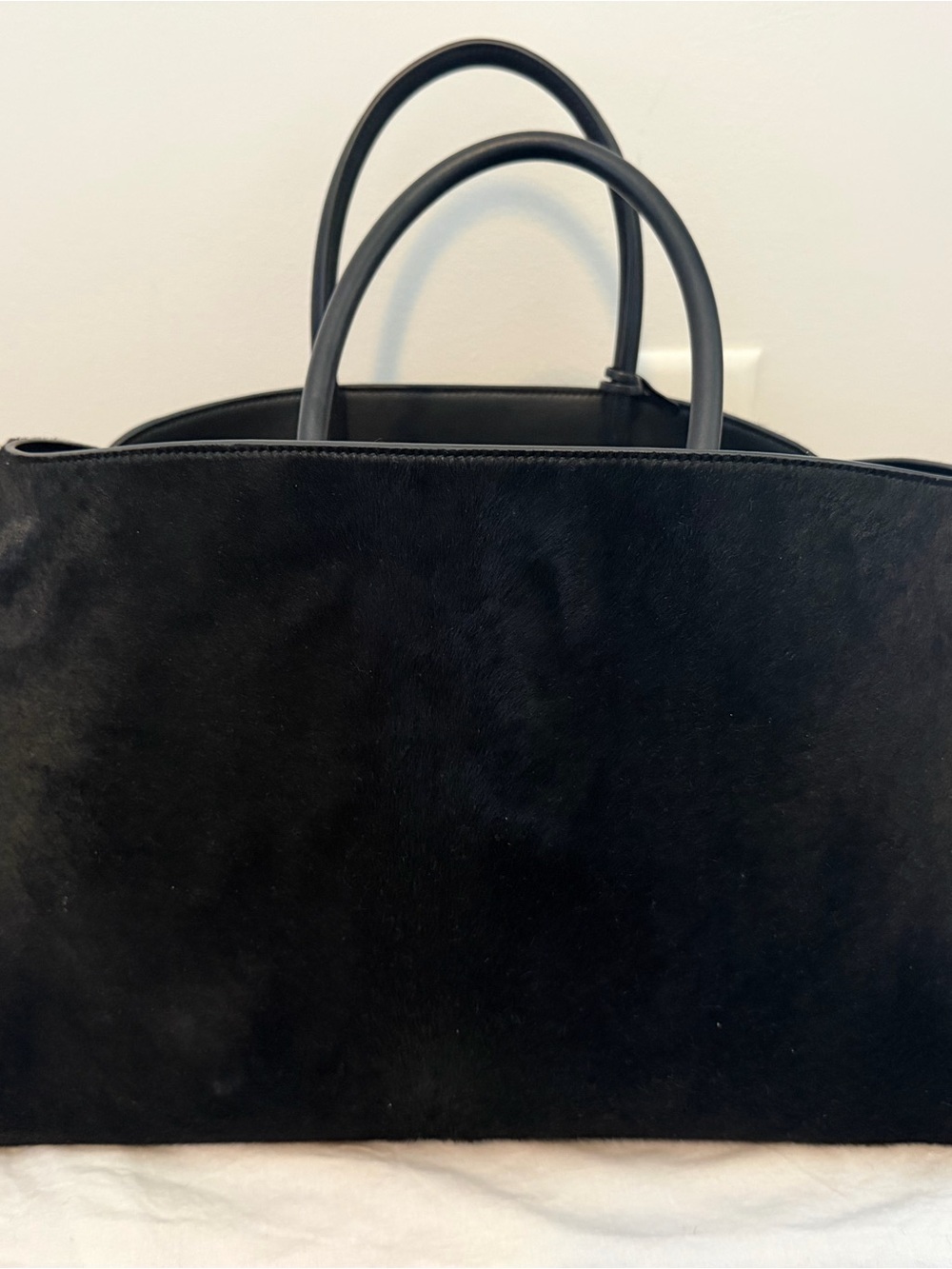 Like New Authentic Ferragamo Pony Hair Hug Bag (Large) - Picture 5 of 10